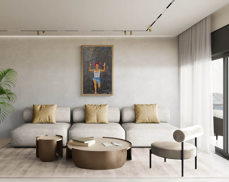 Freedom Fusion Collection -Original Mixed Media Painting by Amja Unabashedly - Amja Unabashedly