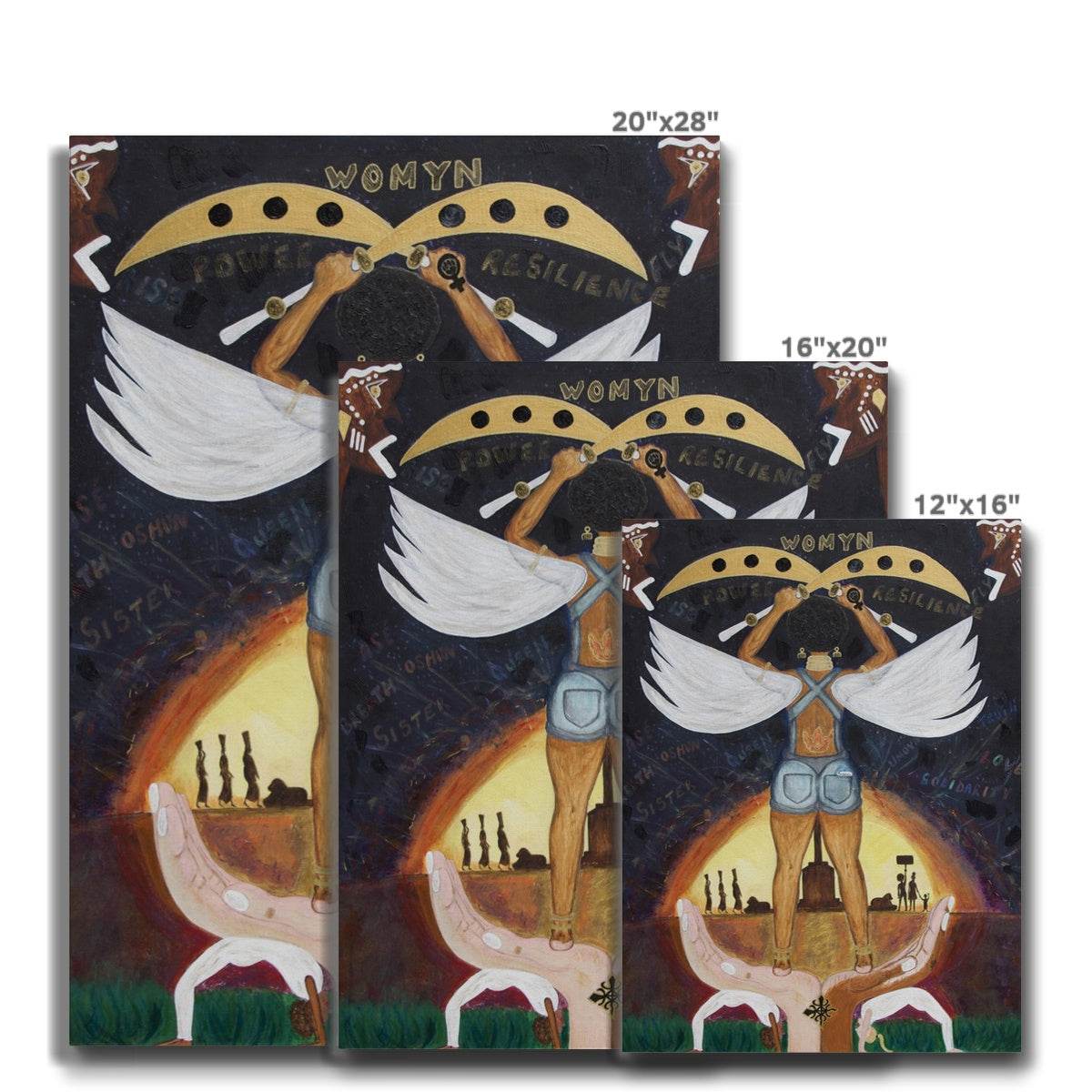 Risen Canvas - Amja Unabashedly