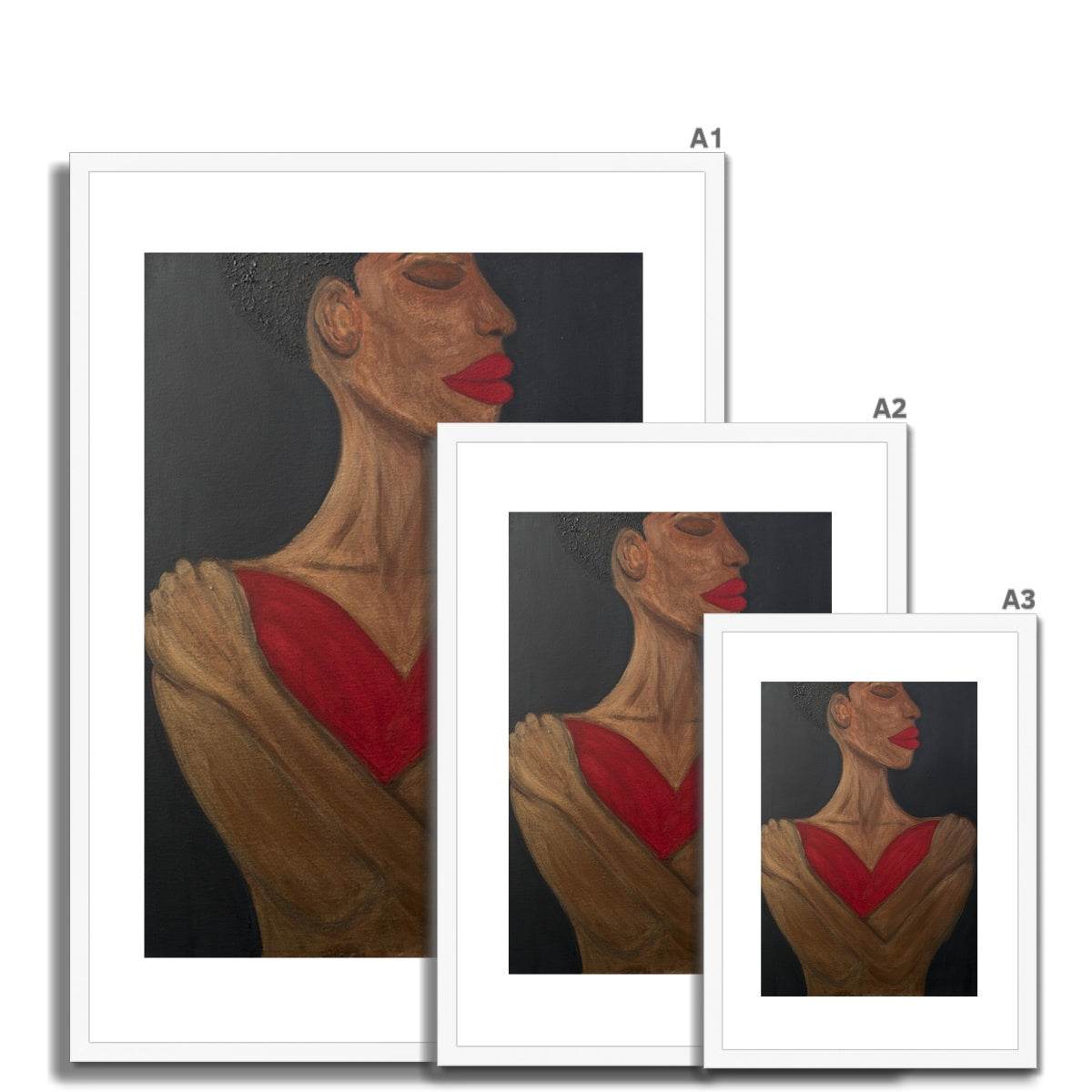 A Heart to Hold Paper Print - Amja Unabashedly