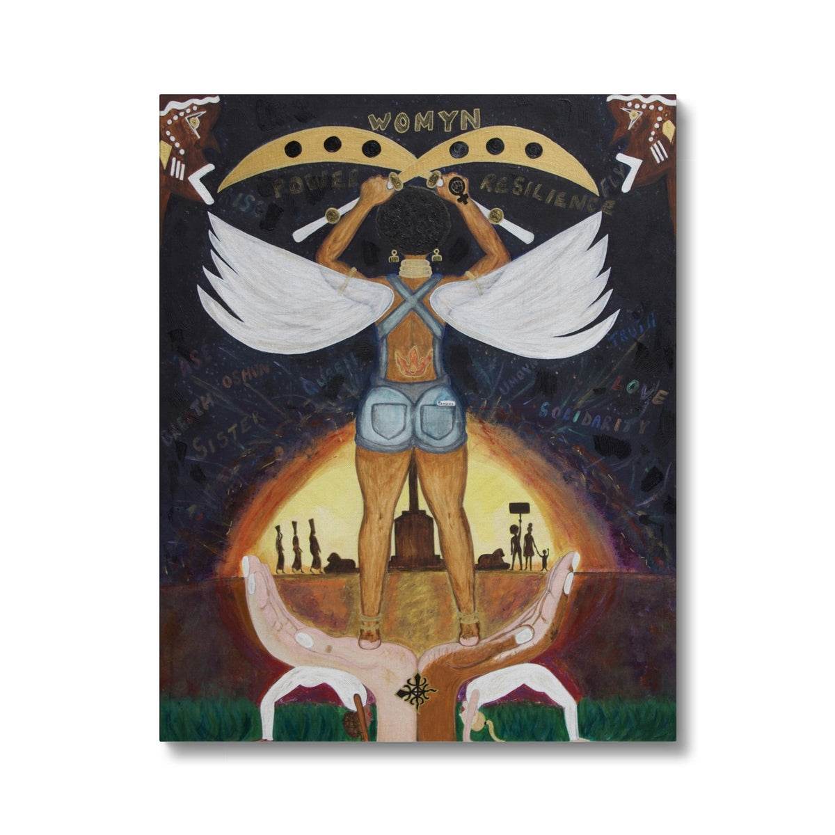 Risen Canvas - Amja Unabashedly