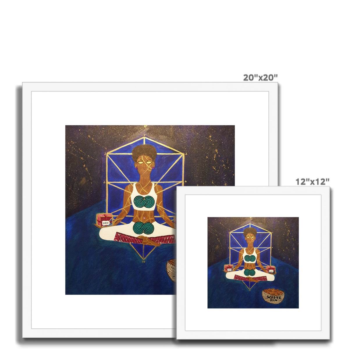 Spiritual Solitude Print on Paper - Amja Unabashedly