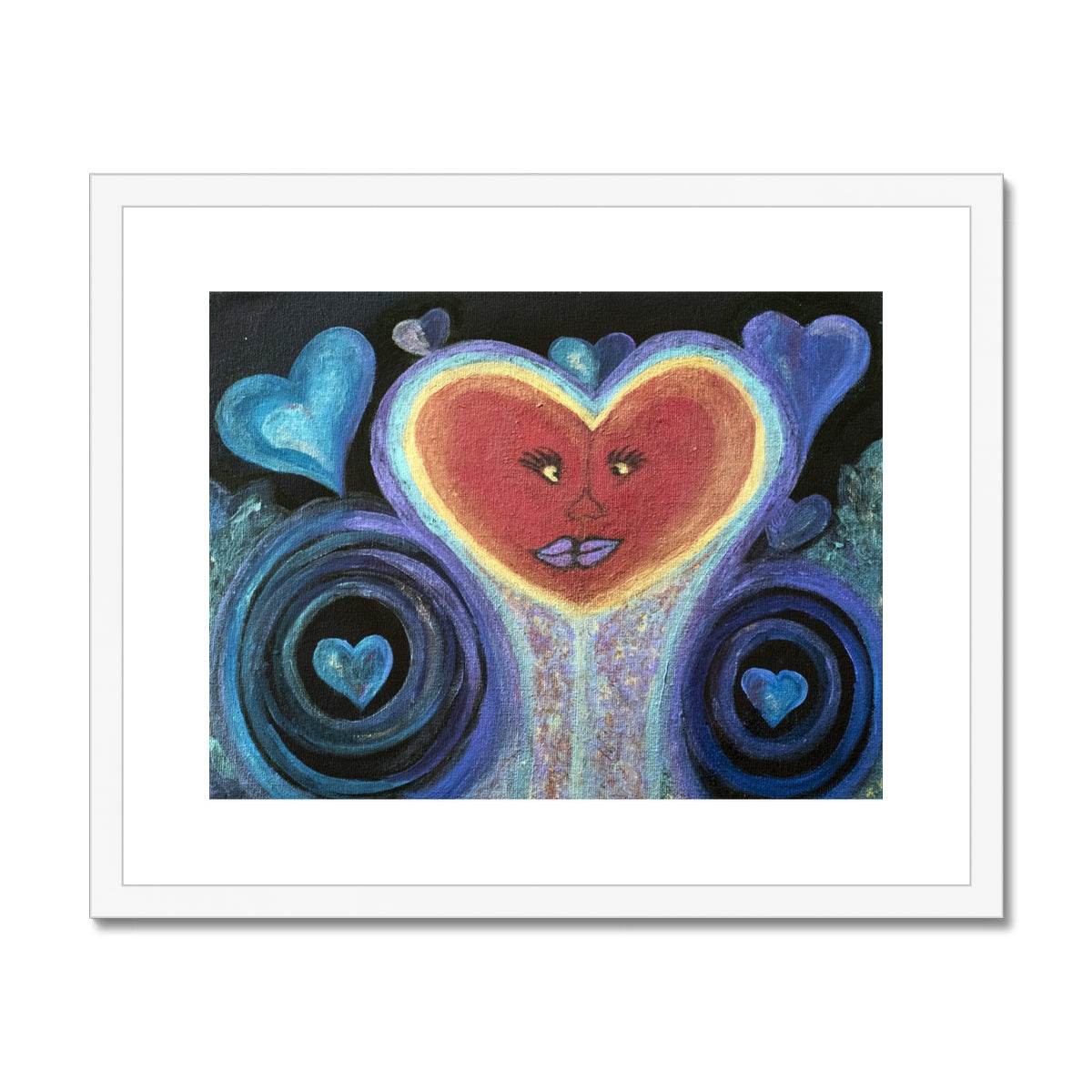 A Love Out of This World Framed & Mounted Print - Amja Unabashedly
