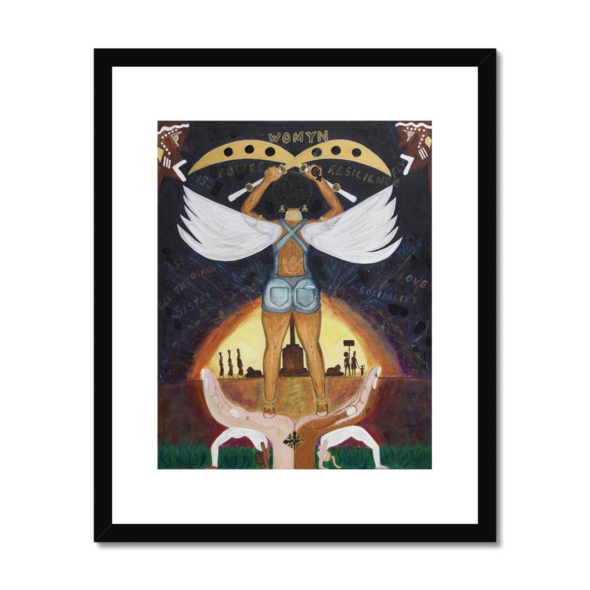 Risen Paper Print - Amja Unabashedly