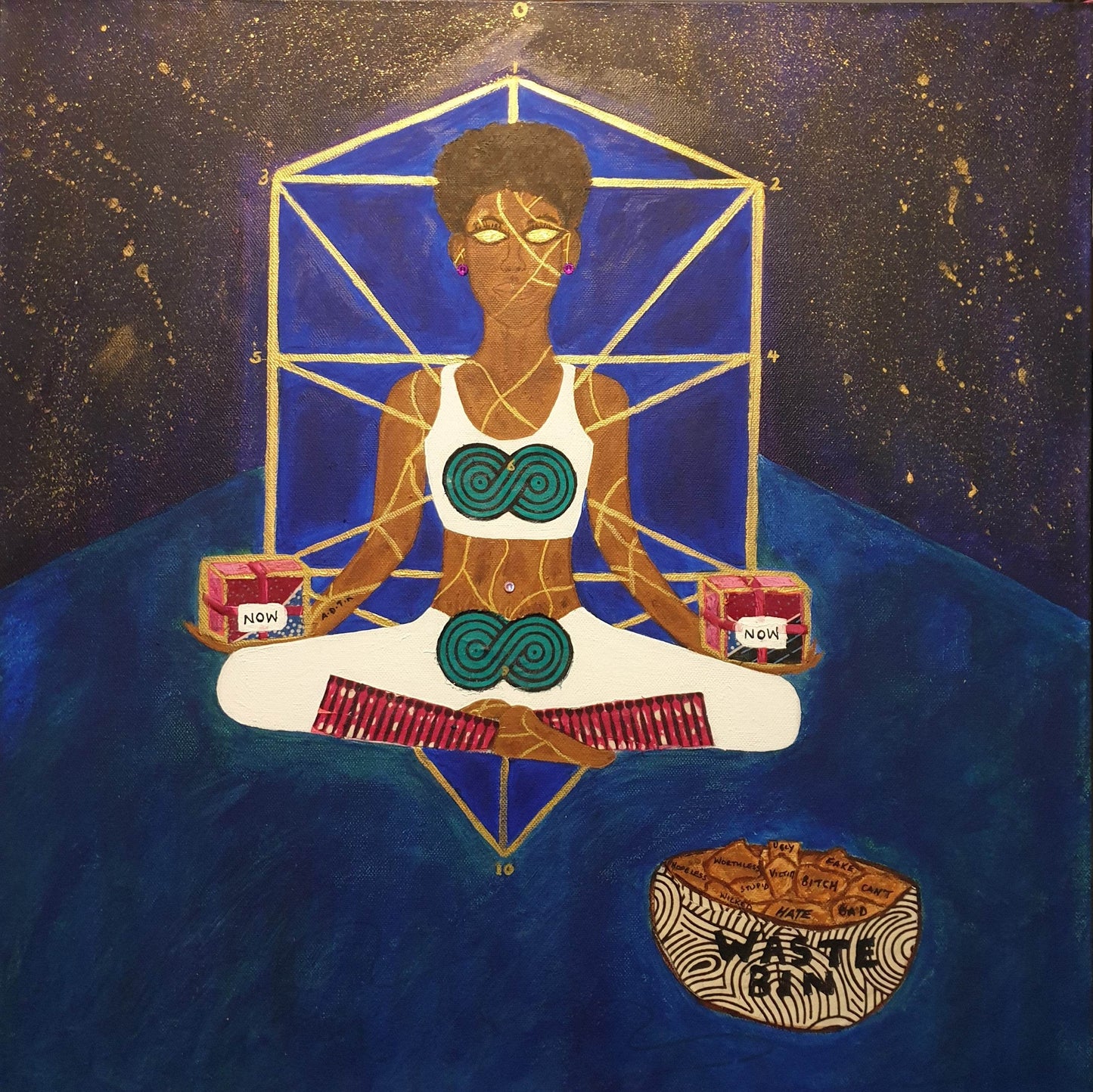 Spiritual Solitude Print on Paper - Amja Unabashedly