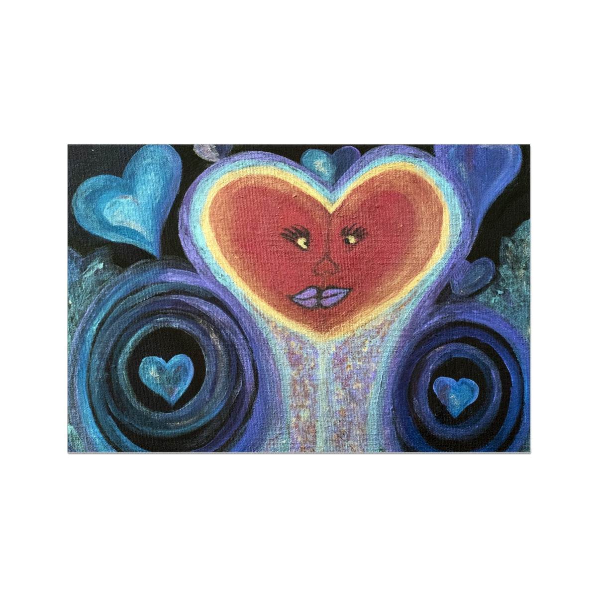 A Love Out of This World Rolled Canvas - Amja Unabashedly