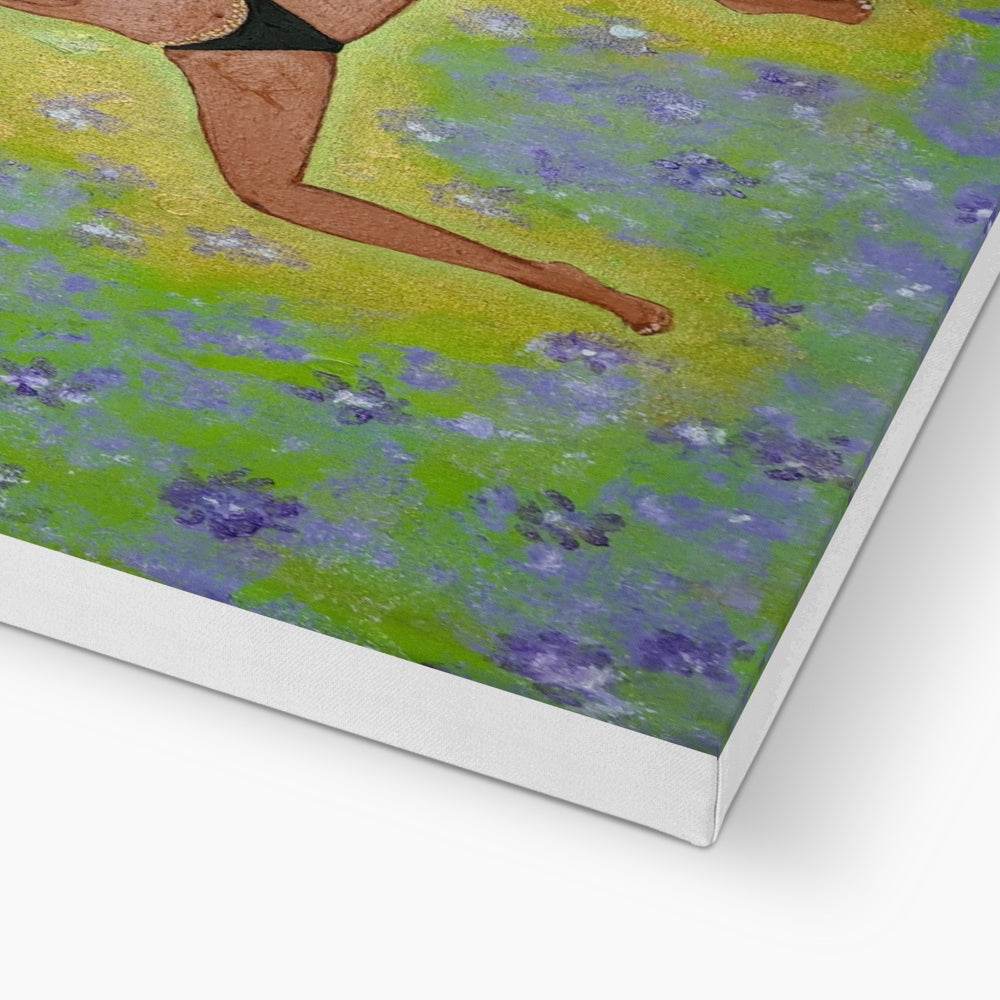 Spring Goddess Canvas - Amja Unabashedly