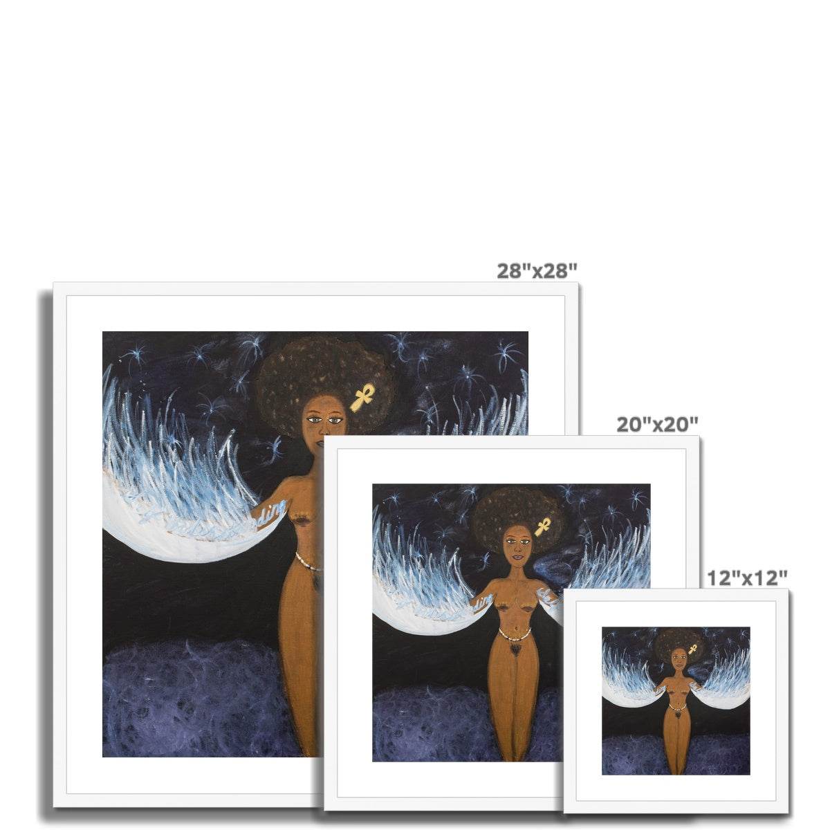 Self- Understanding, Self-Compassion Paper Print - Amja Unabashedly