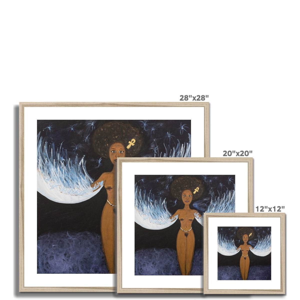 Self- Understanding, Self-Compassion Paper Print - Amja Unabashedly