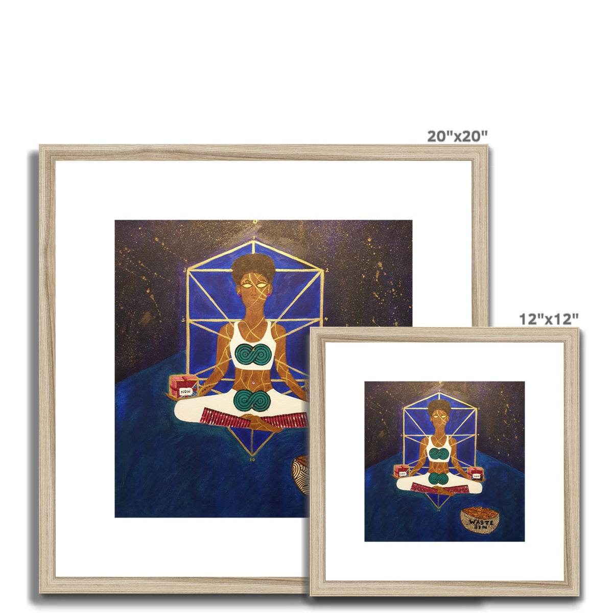Spiritual Solitude Print on Paper - Amja Unabashedly