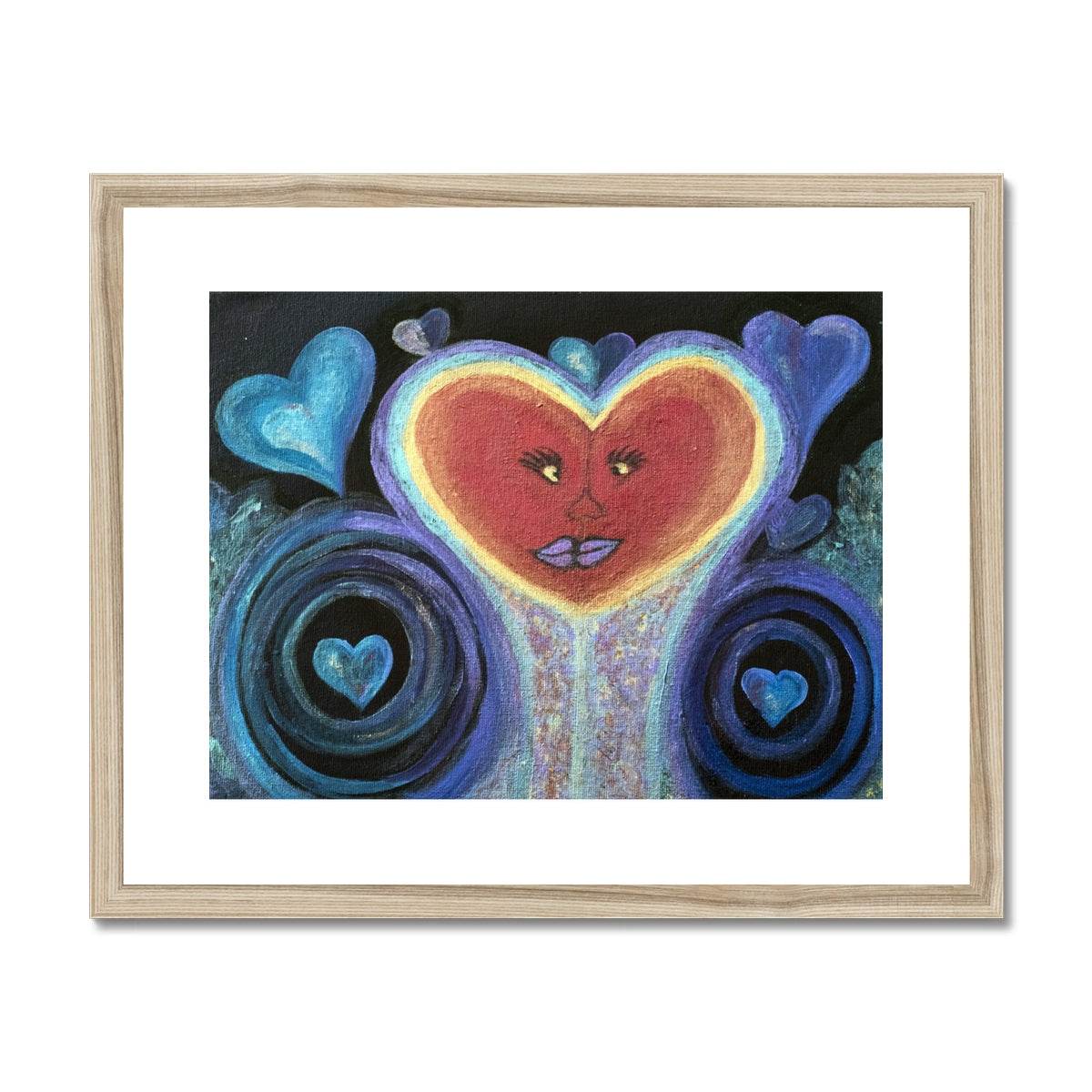 A Love Out of This World Framed & Mounted Print - Amja Unabashedly