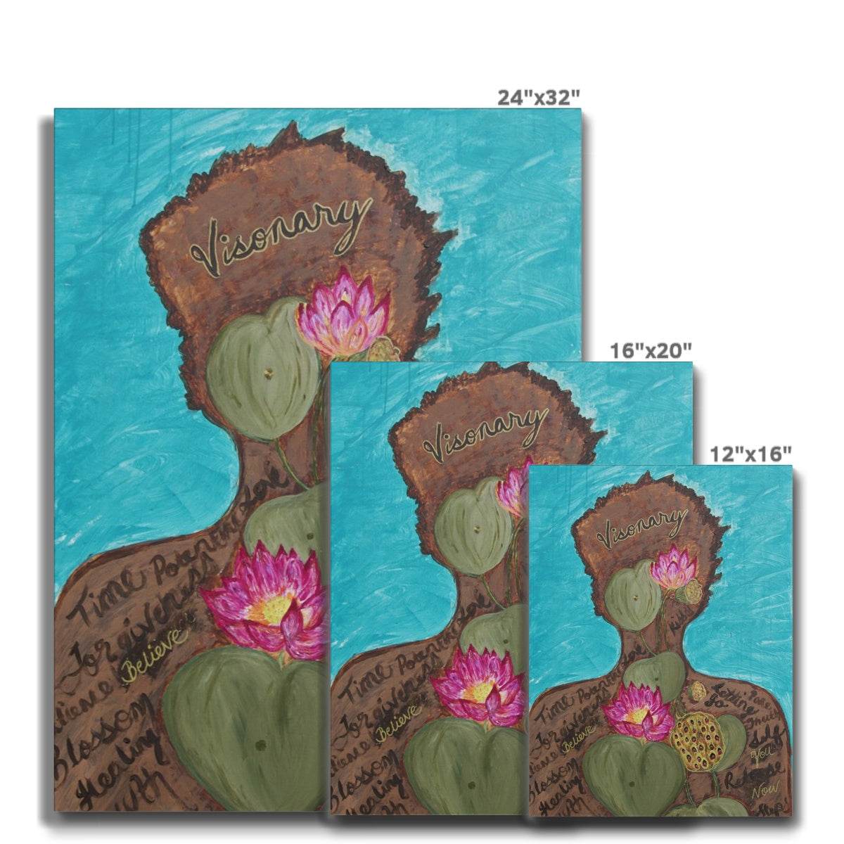 Messages In Your Mud Canvas - Amja Unabashedly