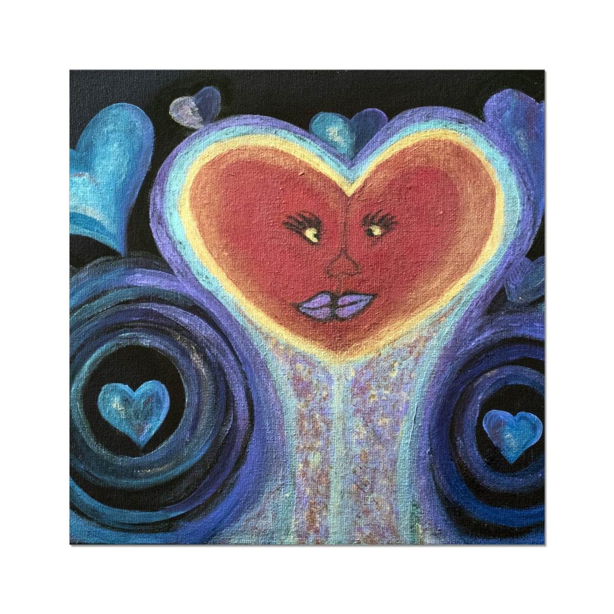 A Love Out of This World Rolled Canvas - Amja Unabashedly