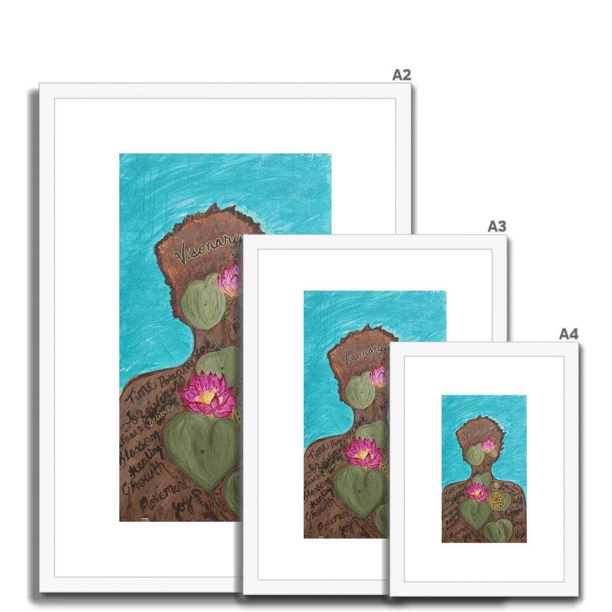 Messages In Your Mud Paper Print - Amja Unabashedly