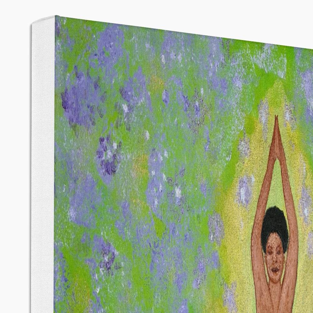 Spring Goddess Canvas - Amja Unabashedly