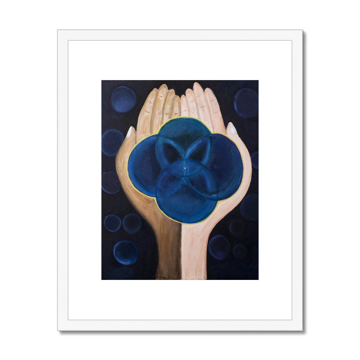 Ikigai Support Framed Paper Print - Amja Unabashedly