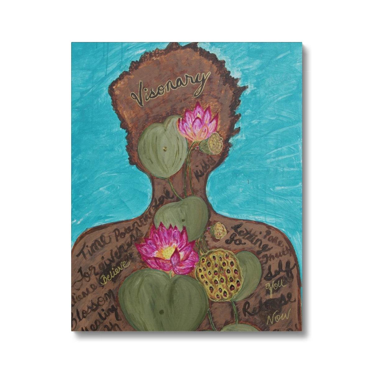 Messages In Your Mud Canvas - Amja Unabashedly