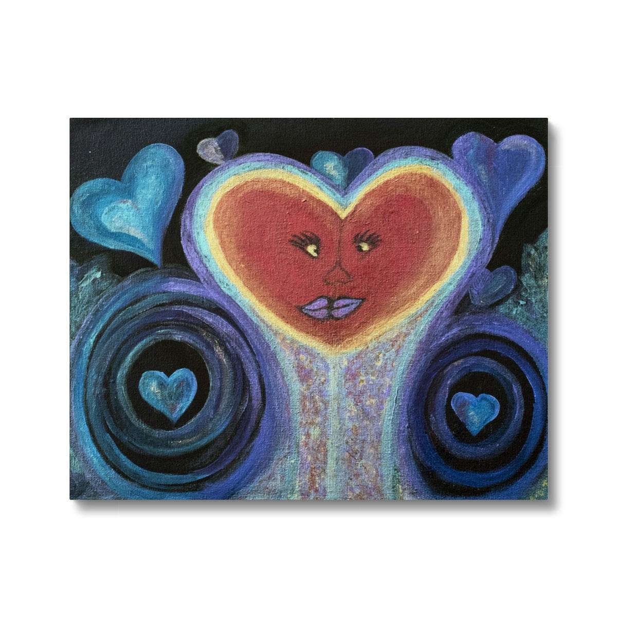 A Love Out of This World Canvas - Amja Unabashedly