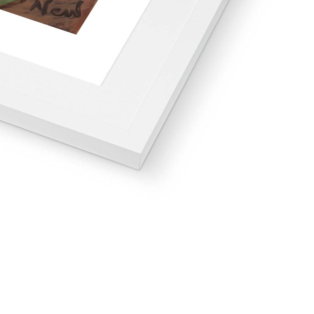 Messages In Your Mud Paper Print - Amja Unabashedly