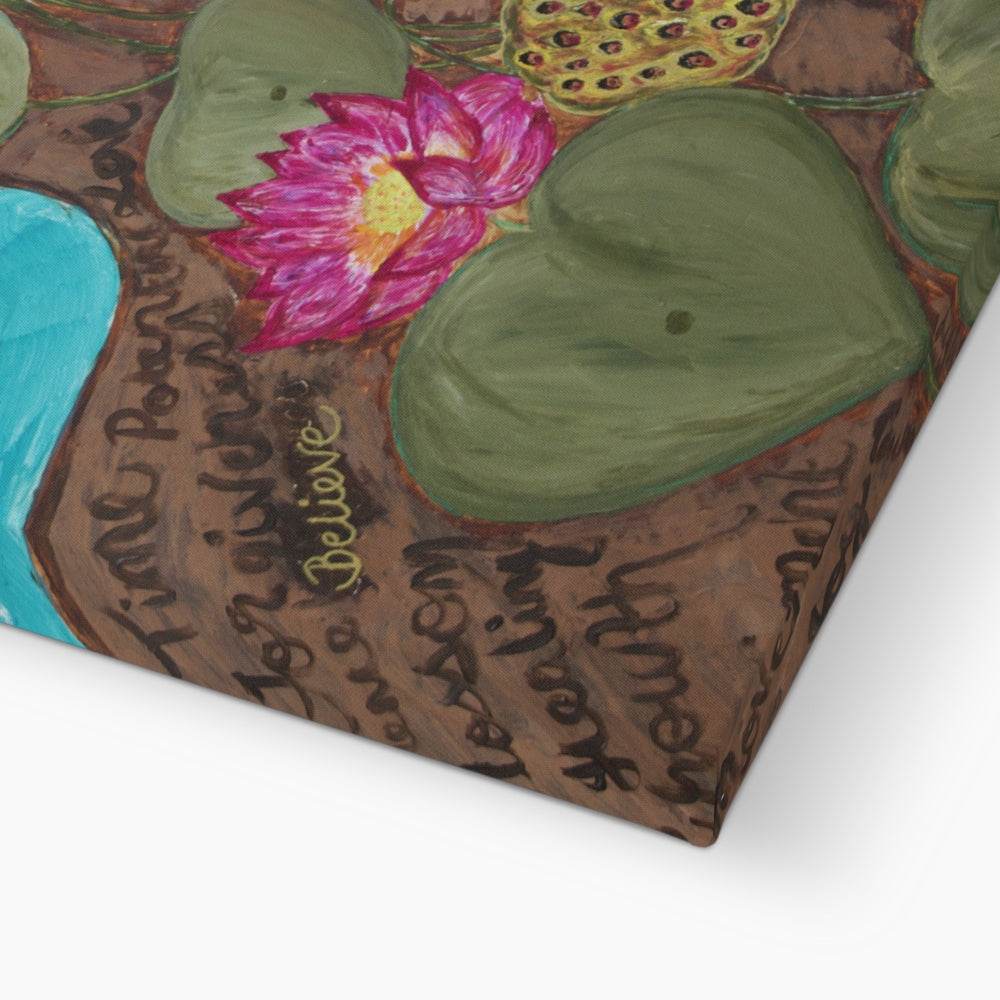 Messages In Your Mud Canvas - Amja Unabashedly