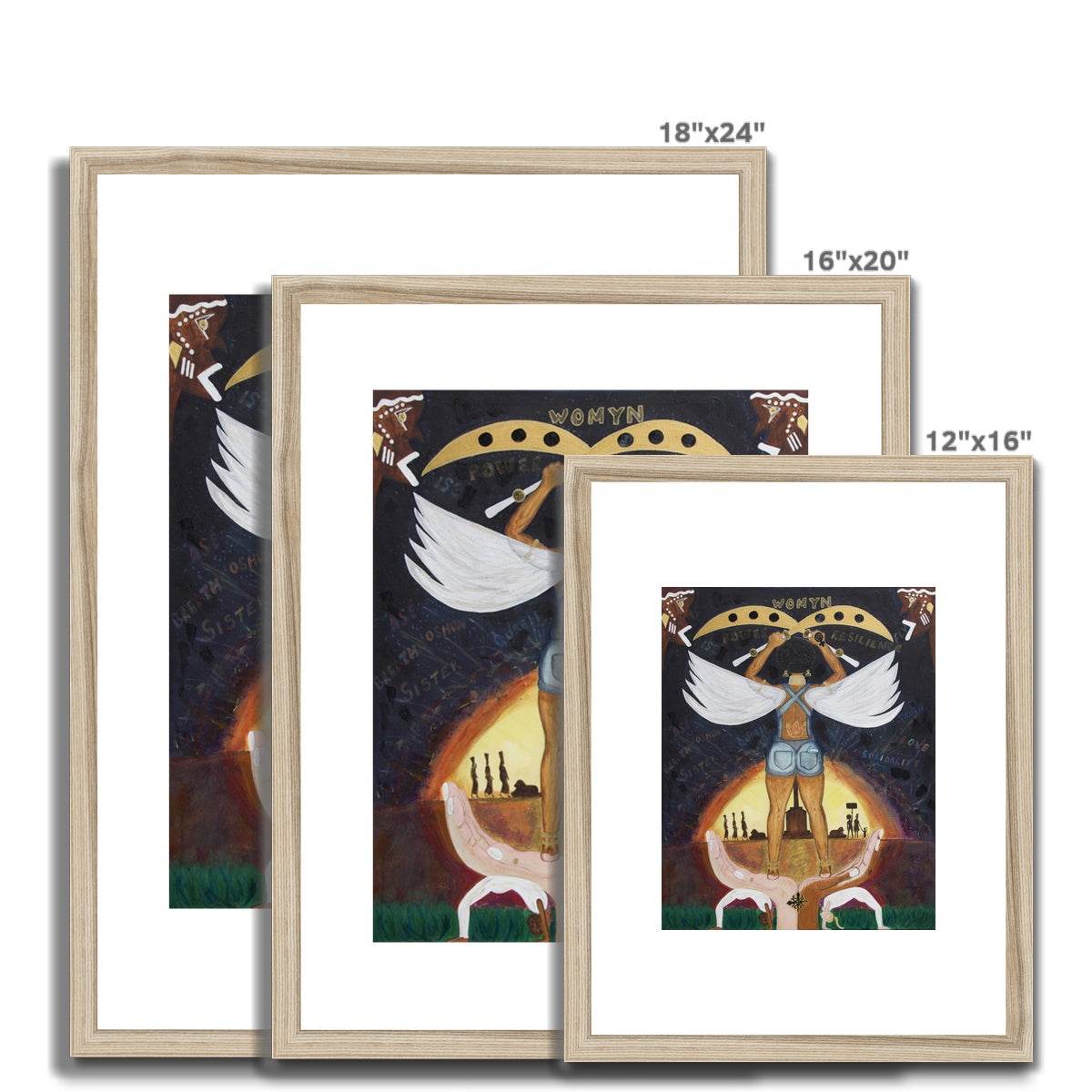 Risen Paper Print - Amja Unabashedly