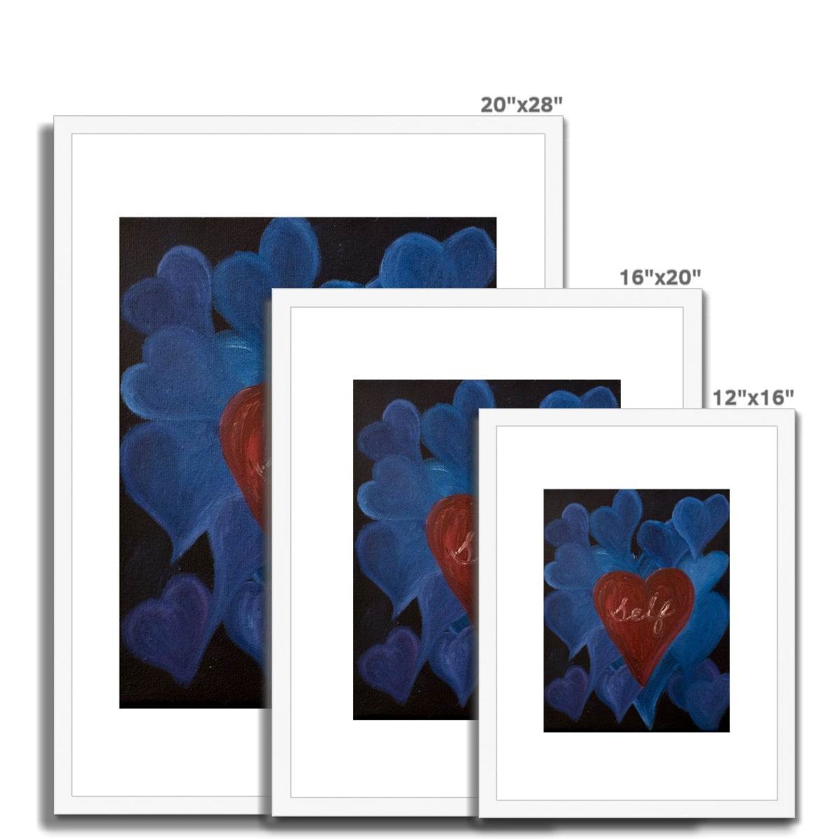 Love Of Self Framed Paper Print - Amja Unabashedly