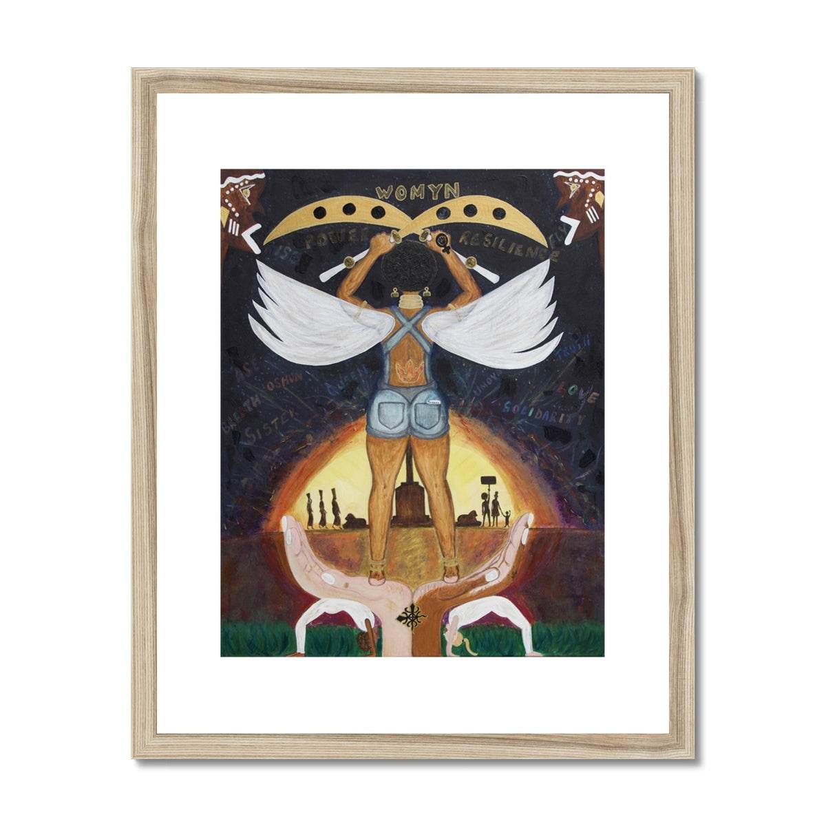 Risen Paper Print - Amja Unabashedly