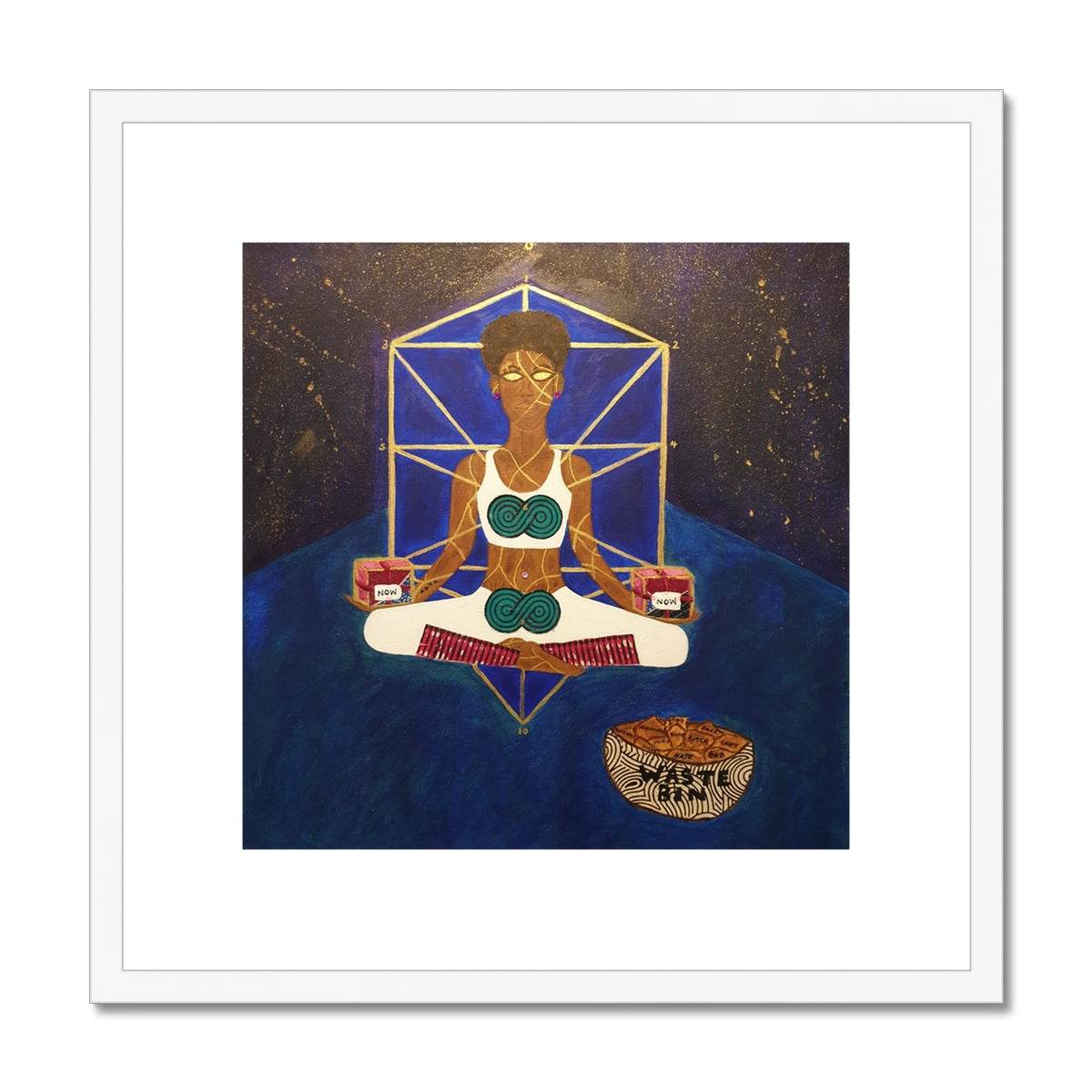 Spiritual Solitude Print on Paper - Amja Unabashedly