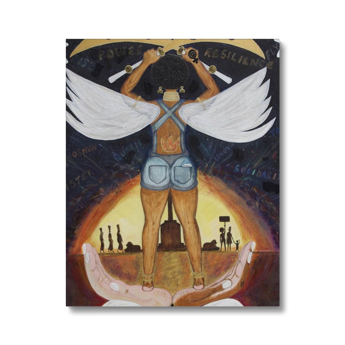 Risen Canvas - Amja Unabashedly