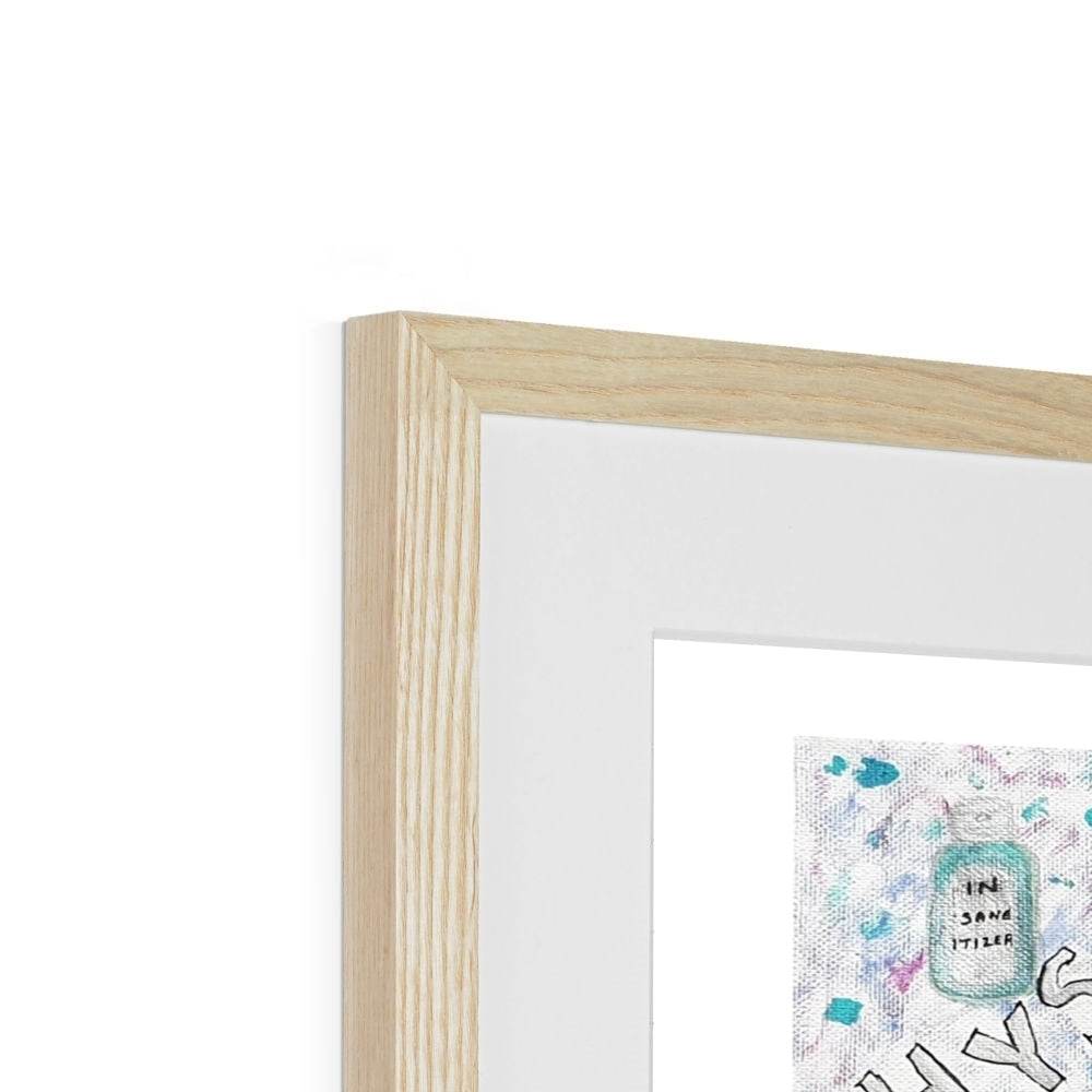 CopeVid 2020 Framed & Mounted Print - Amja Unabashedly