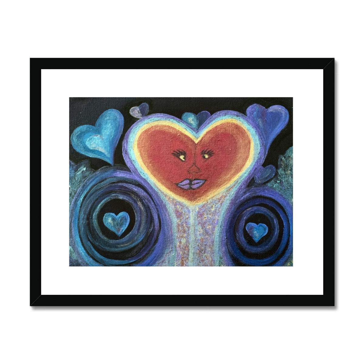 A Love Out of This World Framed & Mounted Print - Amja Unabashedly