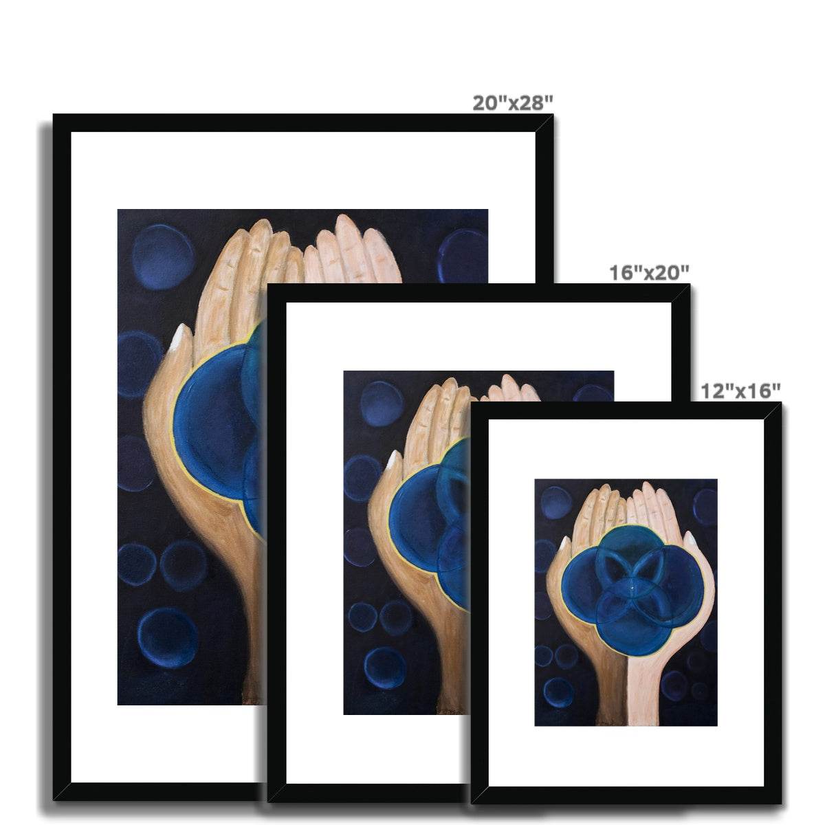 Ikigai Support Framed Paper Print - Amja Unabashedly