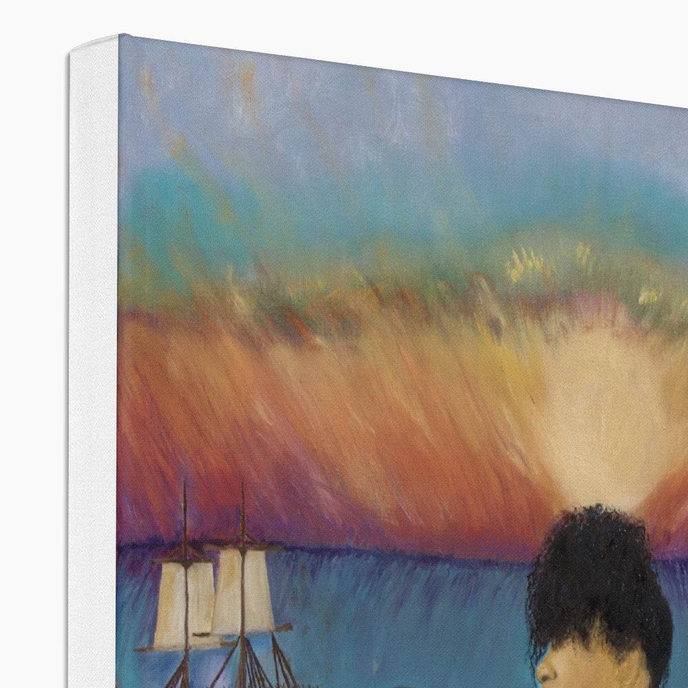 Swim, Swam, Swum Canvas - Amja Unabashedly