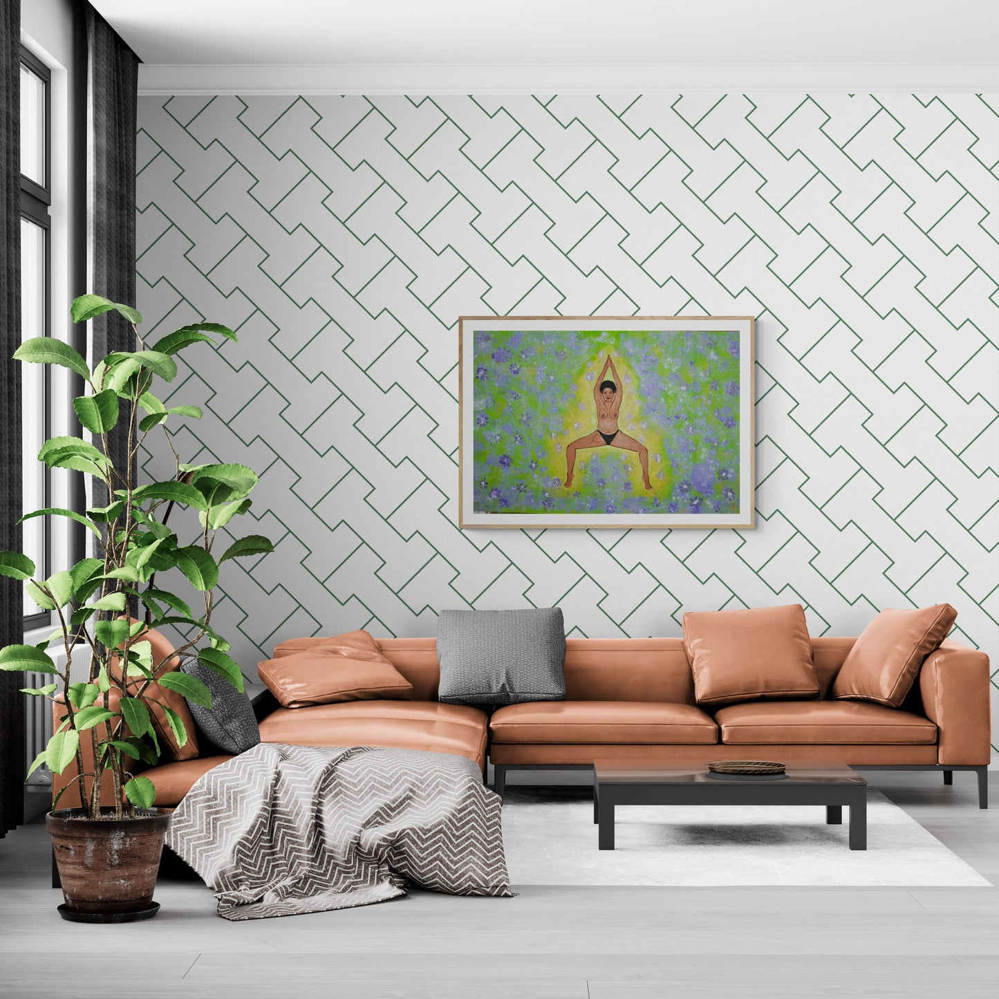 Spring Goddess Paper Print - Amja Unabashedly