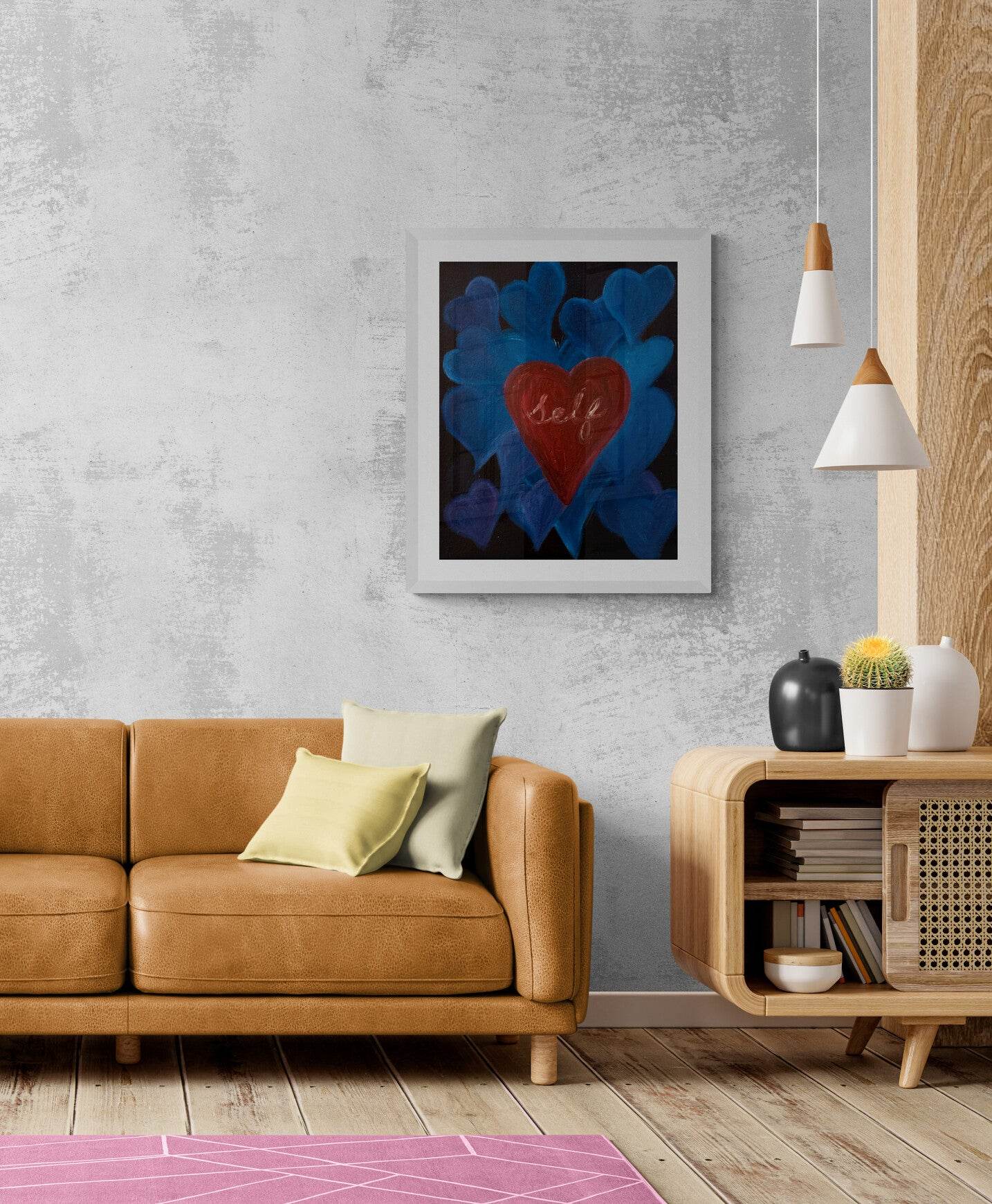 Love Of Self Framed Paper Print - Amja Unabashedly
