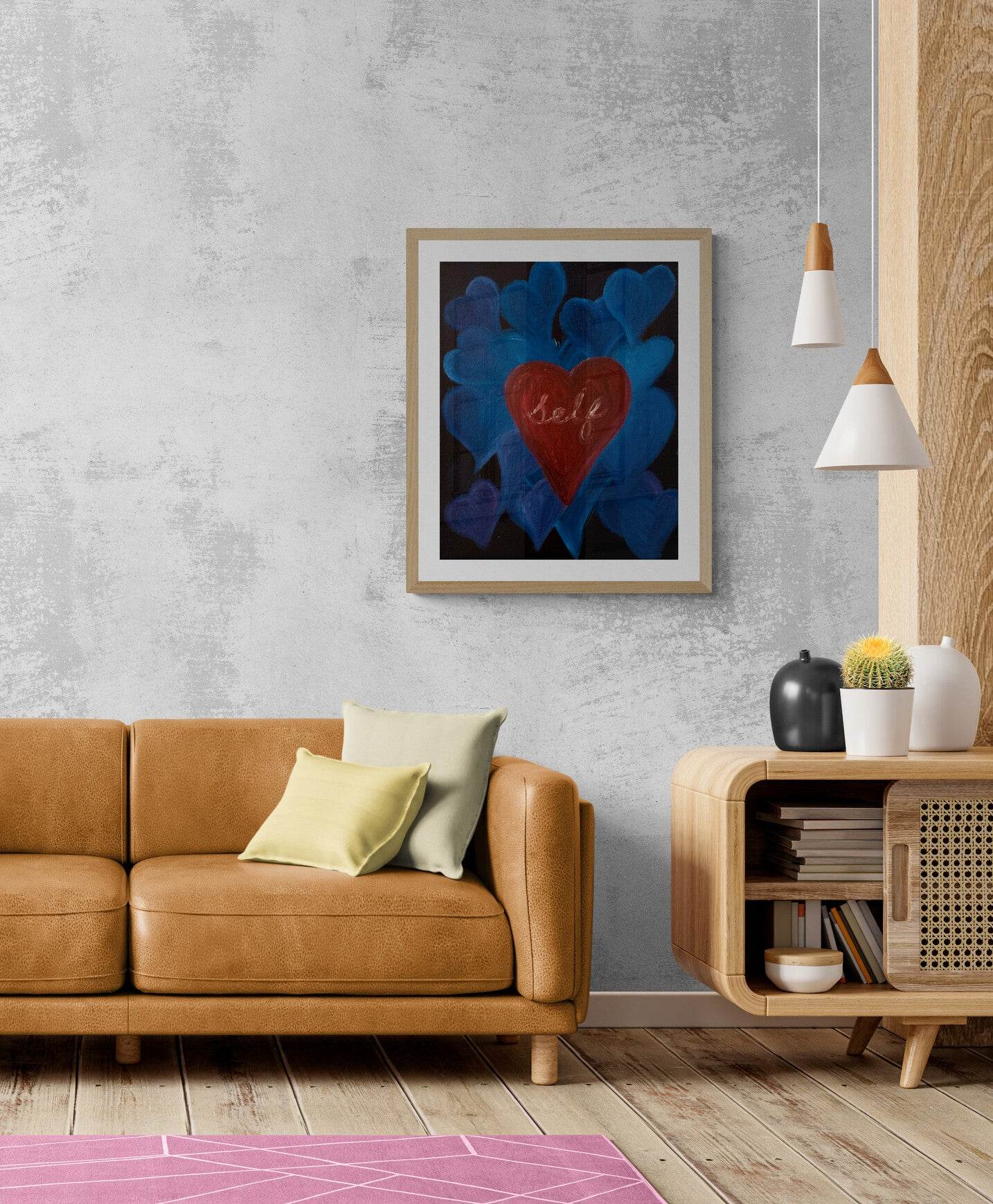 Love Of Self Framed Paper Print - Amja Unabashedly