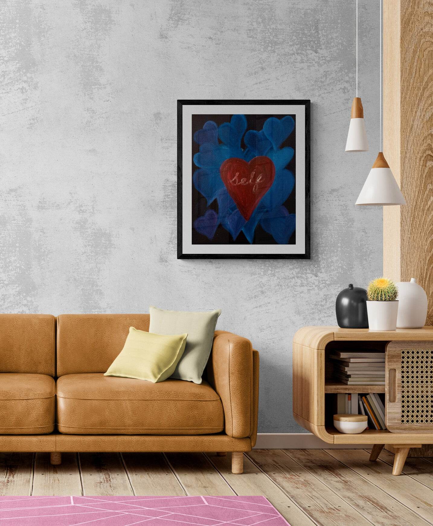 Love Of Self Framed Paper Print - Amja Unabashedly