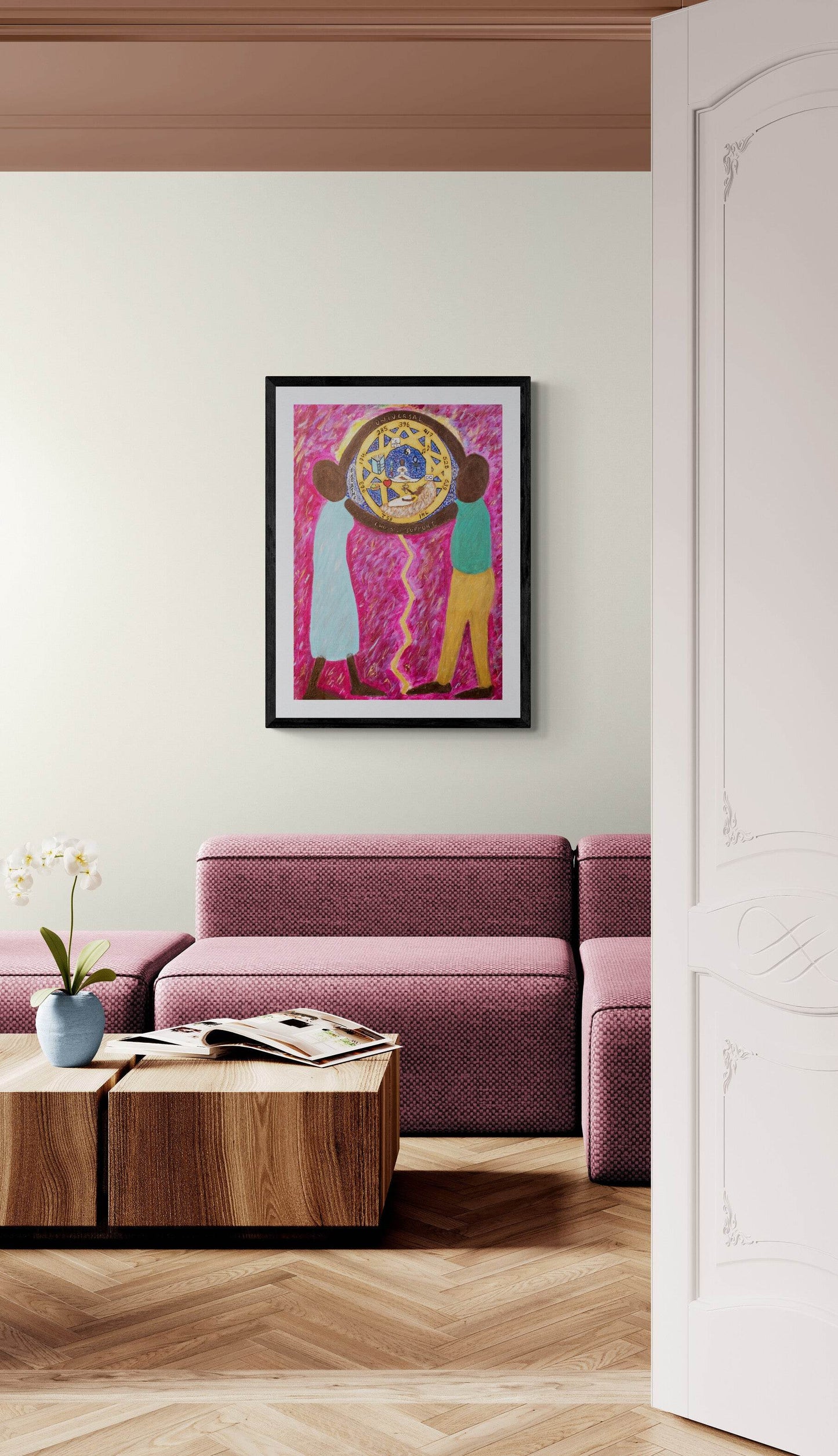 Universal Child Support Paper Print - Amja Unabashedly