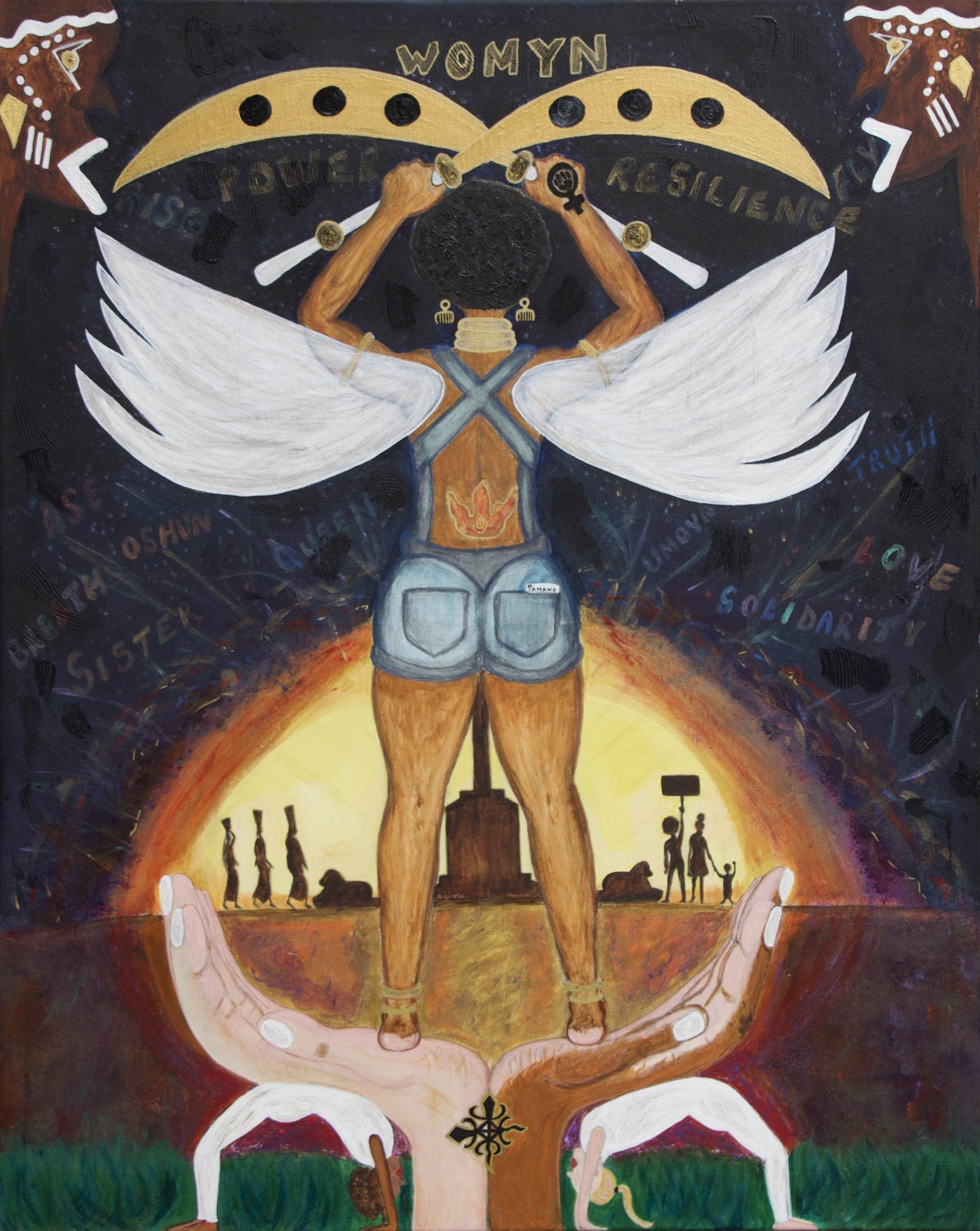 Risen Paper Print - Amja Unabashedly
