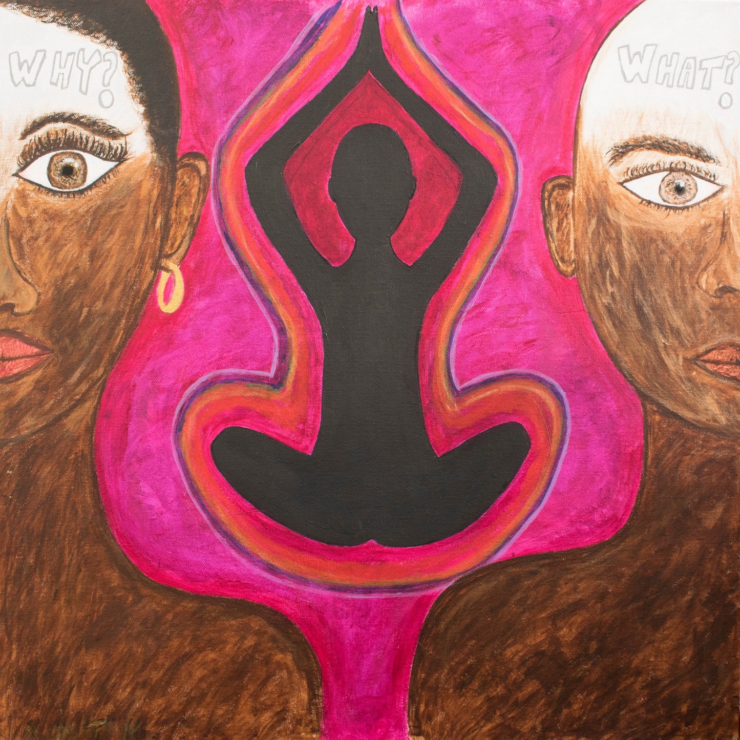 White Noise Print On Paper - Amja Unabashedly