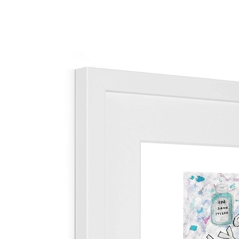 CopeVid 2020 Framed & Mounted Print - Amja Unabashedly