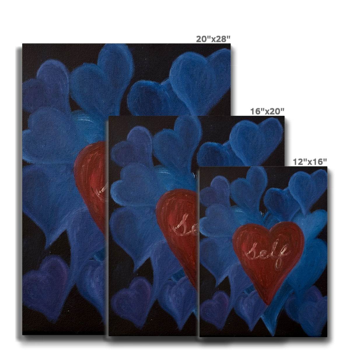Love Of Self Canvas - Amja Unabashedly
