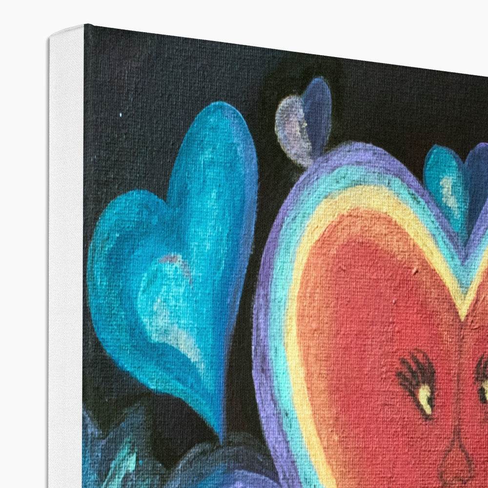 A Love Out of This World Canvas - Amja Unabashedly