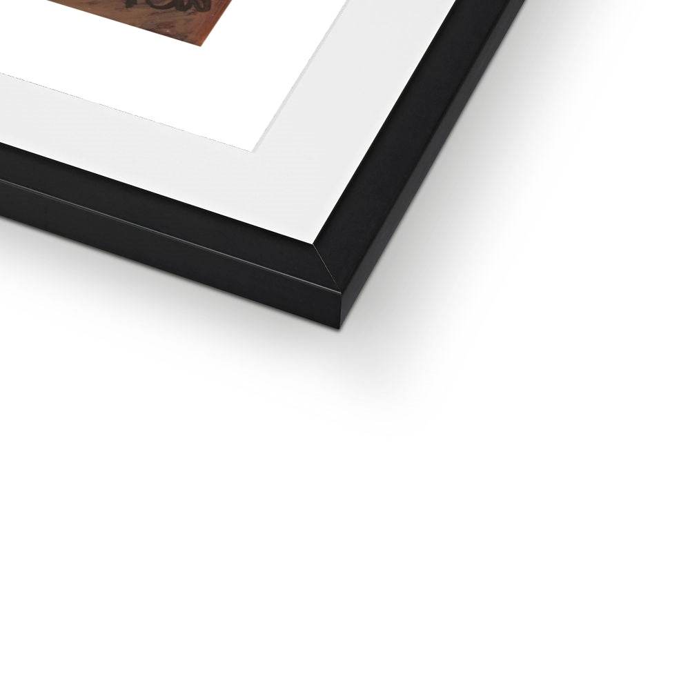 Messages In Your Mud Paper Print - Amja Unabashedly