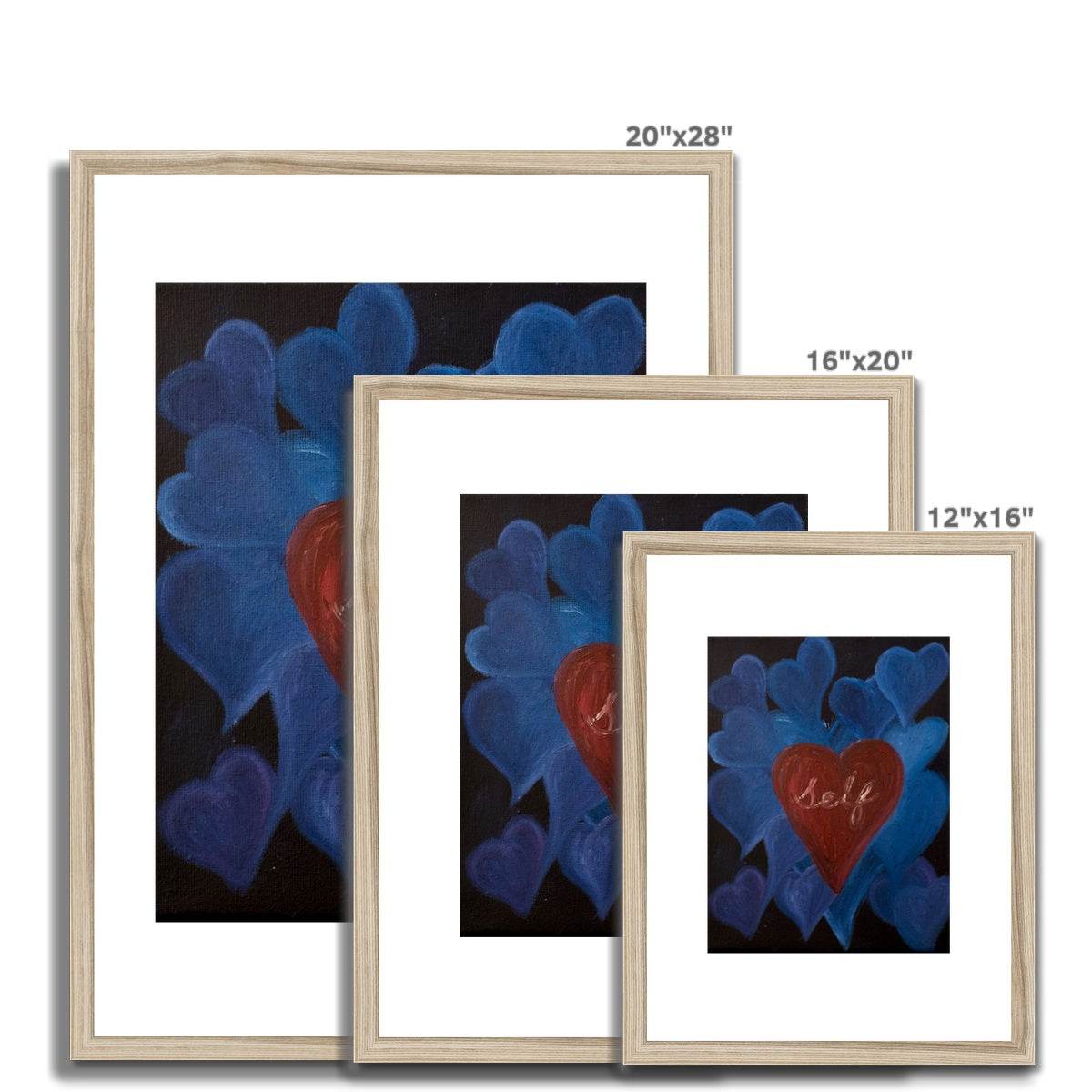 Love Of Self Framed Paper Print - Amja Unabashedly