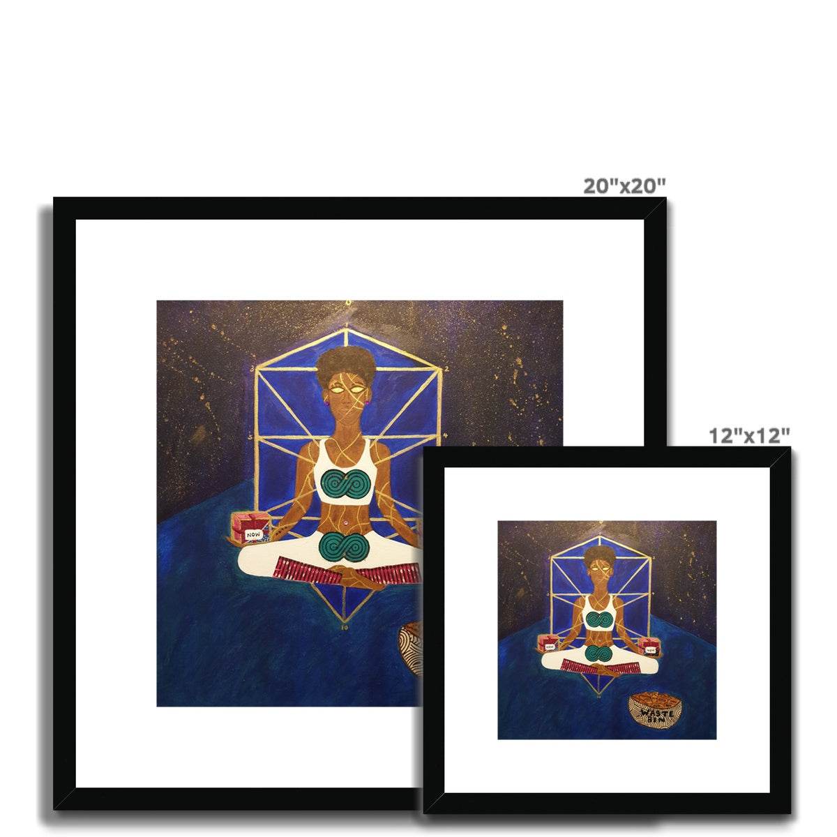 Spiritual Solitude Print on Paper - Amja Unabashedly