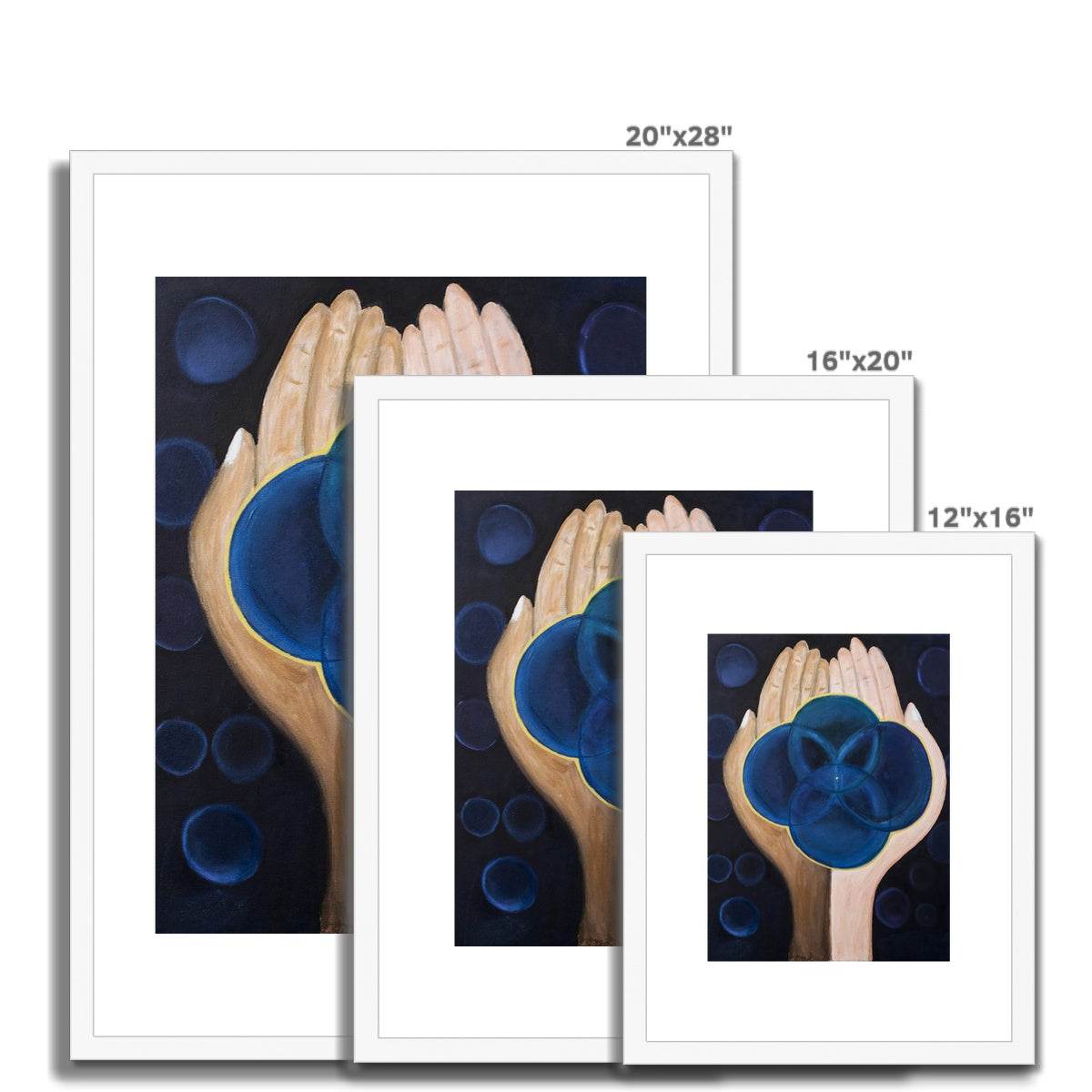 Ikigai Support Framed Paper Print - Amja Unabashedly
