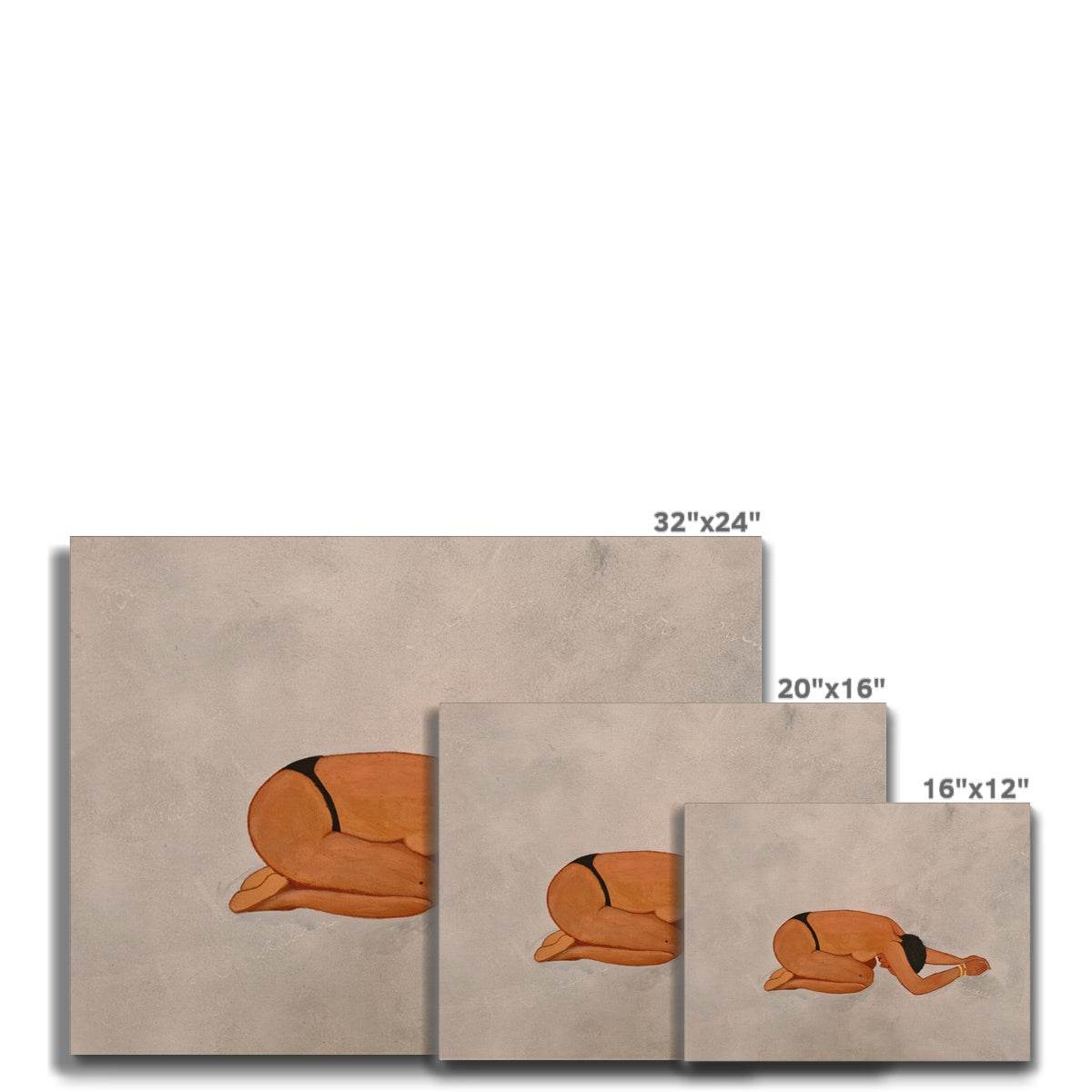 Winter's Child Canvas Print - Amja Unabashedly