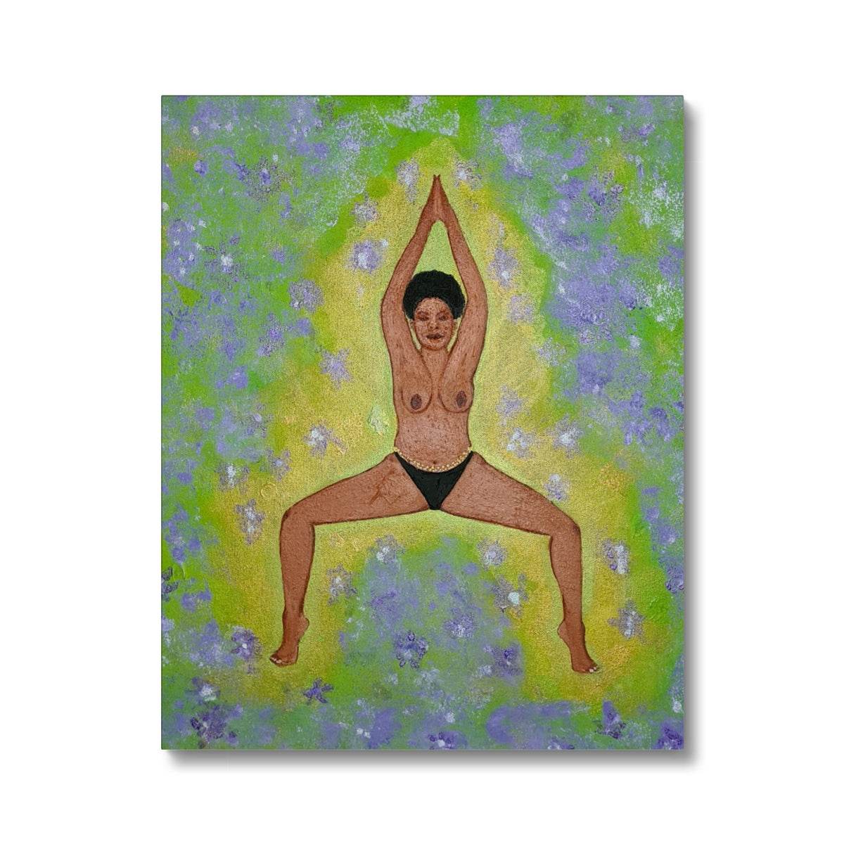 Spring Goddess Canvas - Amja Unabashedly