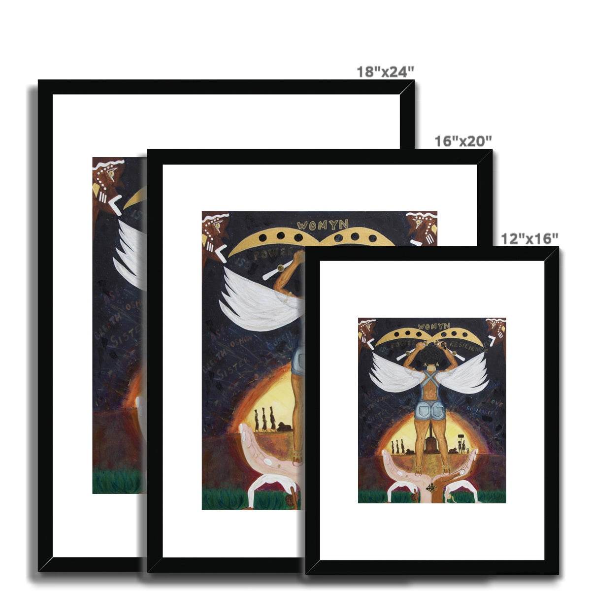 Risen Paper Print - Amja Unabashedly