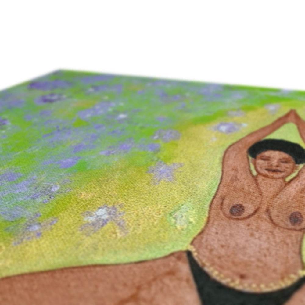 Spring Goddess Canvas - Amja Unabashedly